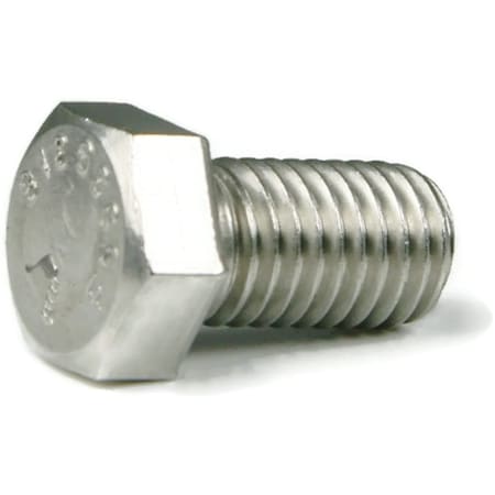 Newport Fasteners 316, 7/8"-9 Hex Head Cap Screw, Plain Stainless Steel, 2 in L, 75 PK 251449-75